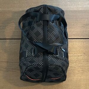 Nike Black Polka Dot Gym Duffel Bag